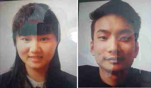 Pictures of Chinese couple that were executed by LeJA in Pakistan on Thursday, after being kidnapped on May 24