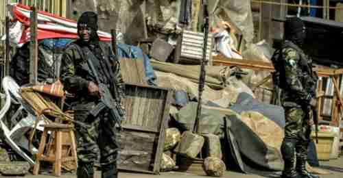 Cameroon Francophone security forces (AFP)