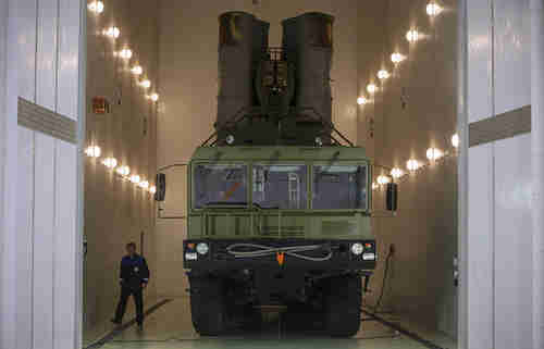 Russia's advanced S-400 anti-aircraft system (Tass)
