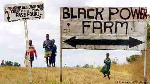 Zimbabwe Black Power Farm. Starting in 2000, Zimbabwe's government confiscated thousands of white-owned farms without compensation, leading to economic disaster. (AFP)