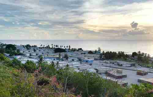 Nauru immigration camp (AAP)