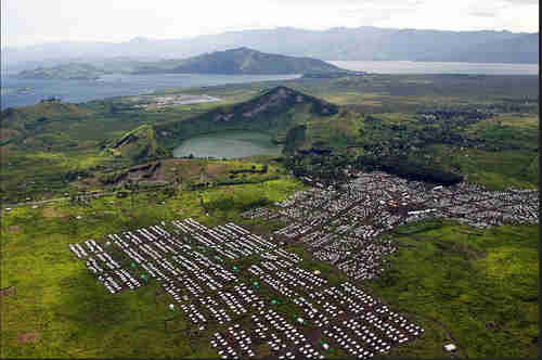 Camfor displaced people, North Kivu province, DR Congo (UN)