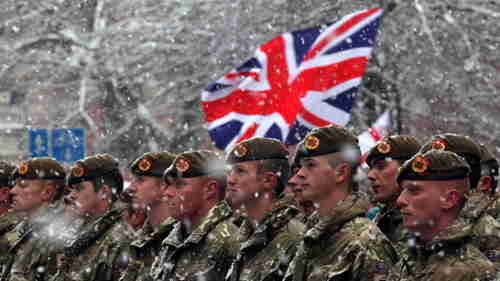 British troops heading for the Arctic (Getty)